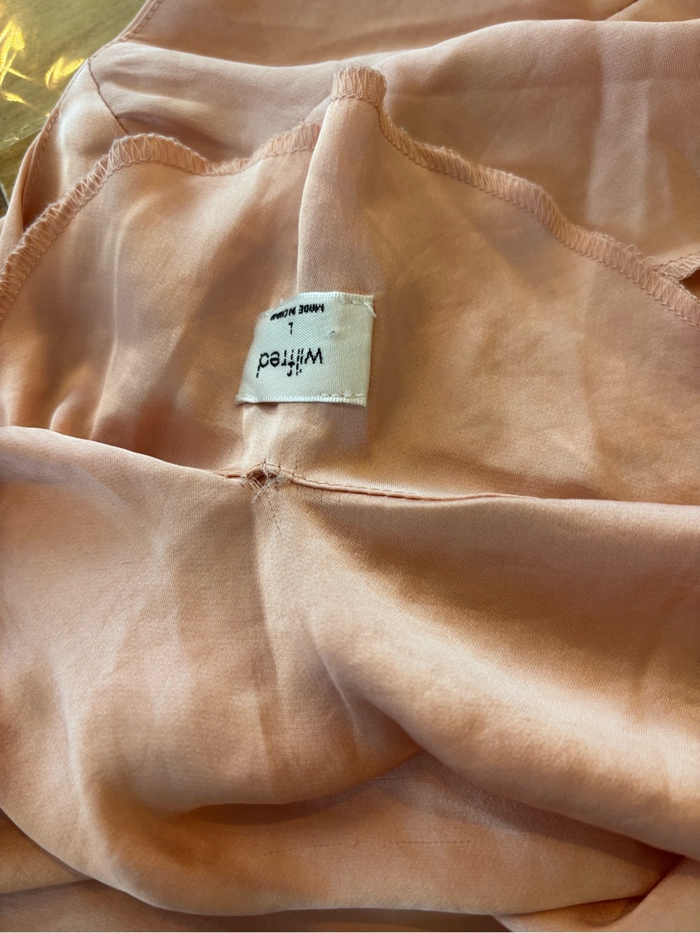 Wilfred Satin Slip Slit Midi Dress - Picture 10 of 13